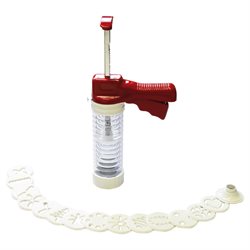 Cookie press and icing set,  Diam: 20 mm