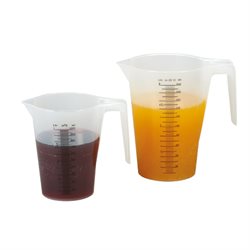 Measuring cups, stackable,  1000 ml, 10 pcs
