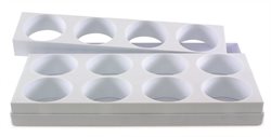 Plastic mould for single portions