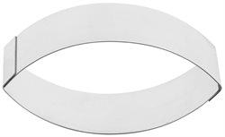 Oval ring mould, 85x50mm