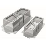 Soft plastic cake moulds SS036