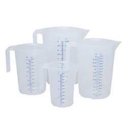 Measuring cups,  0,5l, 16 pcs