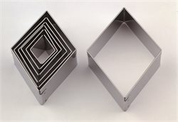 Stainless steel cutter rhombus