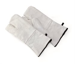 Oven mittens with 3 fingers