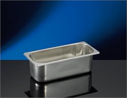 Stainless steel Ice cream pan, 360x165x80mm