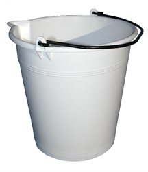 Measuring polypropylene bucket, 12L