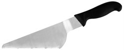 Lasagne knife, serrated, plastic handle, 160mm