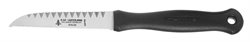 Decorating knife, serrated, plastic handle, 80mm