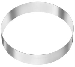 Aluminum cake ring