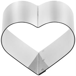 Heart ring mould, Diam: 65mm