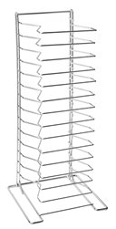 Pizza tray stand, 15 tiers