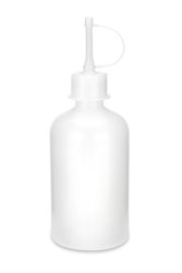 Plastic bottle with drip cap