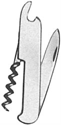 Cork screw, 95mm