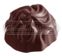 Enrobed chocolates Praline mould CW1037