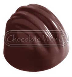 Enrobed chocolates Praline mould CW1091