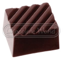 Enrobed chocolates Praline mould CW1219