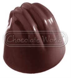 Enrobed chocolates Praline mould CW1306