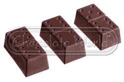 Cards, chess, letters & finance Praline mould CW1330