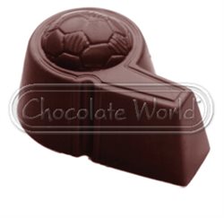 Sport & music Whistle Praline mould CW1477