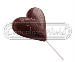 Lollies/Valentine Heart Praline mould CW1480