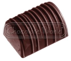 Enrobed chocolates Praline mould CW2247