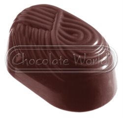 Enrobed chocolates Praline mould CW2300