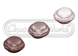 Enrobed chocolates Praline mould CW1591