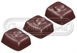 Enrobed chocolates Praline mould CW1651