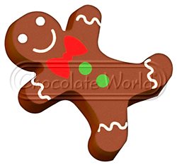 Transfer sheet L014223 Gingerbread cookie man