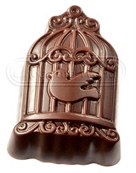 Praline mould CW1785 Bird cage