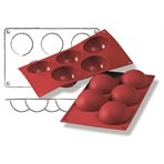 Silicone Baking Mould – 175x300mm, Half-spheres