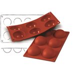 Silicone Baking Mould – 175x300mm, Half-spheres