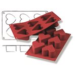 Silicone Baking Mould - Hearts, 175x300mm