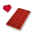 Silicone Baking Mould - Heart,  34 x 30 mm