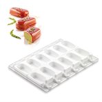 Moulds made of silicone with tray,  300 x 400 mm