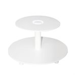 Cake stands, plastic,  2-tiers