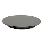 Cake plate,  black