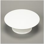 Cake plate, turnable,  320 mm, white