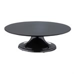 Cake plate, turnable,  320 mm, black