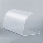 Counter show case for hygienic protection,  610 x 290 x 300 mm