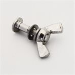 Thumb screw for expandable dough cutters