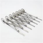 7 wheels serrated for expandable dough cutters