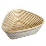 Bread proofing basket triangle,  230 x 230 x 80 mm