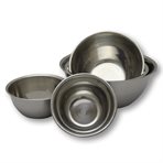 Mixing bowl, stainless steel
