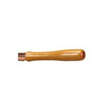 Wooden handle single for copper sugar pans,