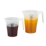 Measuring cups, stackable,  1000 ml, 10 pcs
