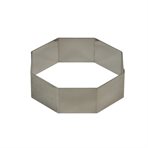 Tart rings octagon,  160 x 105 mm, 5 pcs