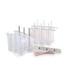 Heart shape Ice Cream lolly mould Gelatoflex