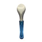 Ice cream spatula transparent blue,  260 mm