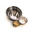 Stainless steel preparation bowl